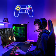 Gamer Neon Sign Game Controller LED Neon Light Sign for Party Man Cave Room Decor Best Gamer Gifts for Boys Kids Night Light