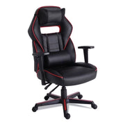 Racing Style Ergonomic Gaming Chair, Black & Red Trim - 15.91 X 19.8 In.