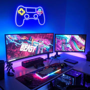 Gamer Neon Sign Game Controller LED Neon Light Sign for Party Man Cave Room Decor Best Gamer Gifts for Boys Kids Night Light