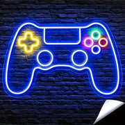 Gamer Neon Sign Game Controller LED Neon Light Sign for Party Man Cave Room Decor Best Gamer Gifts for Boys Kids Night Light